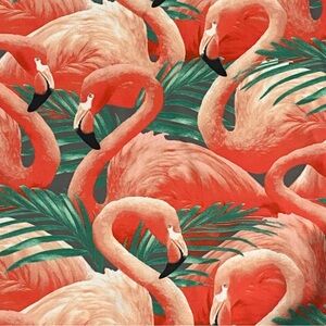 Old Navy One Piece Swimsuit Pink Flamingos Plus Size 4X New